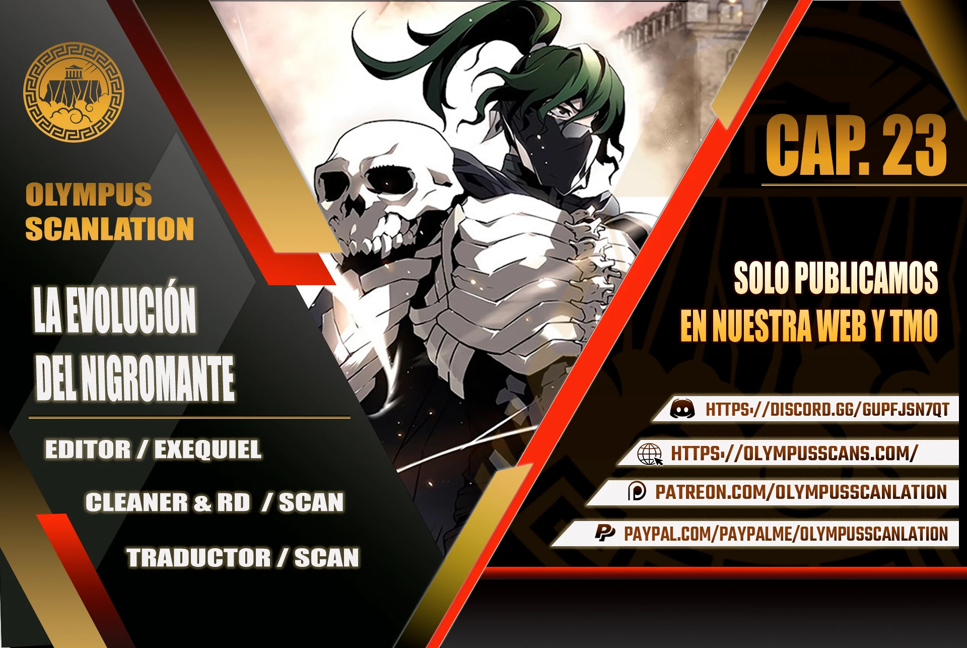 La evolución del nigromante > Capitulo 23 > Page 01